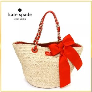 Authentic Kate Spade Woven Straw Bag